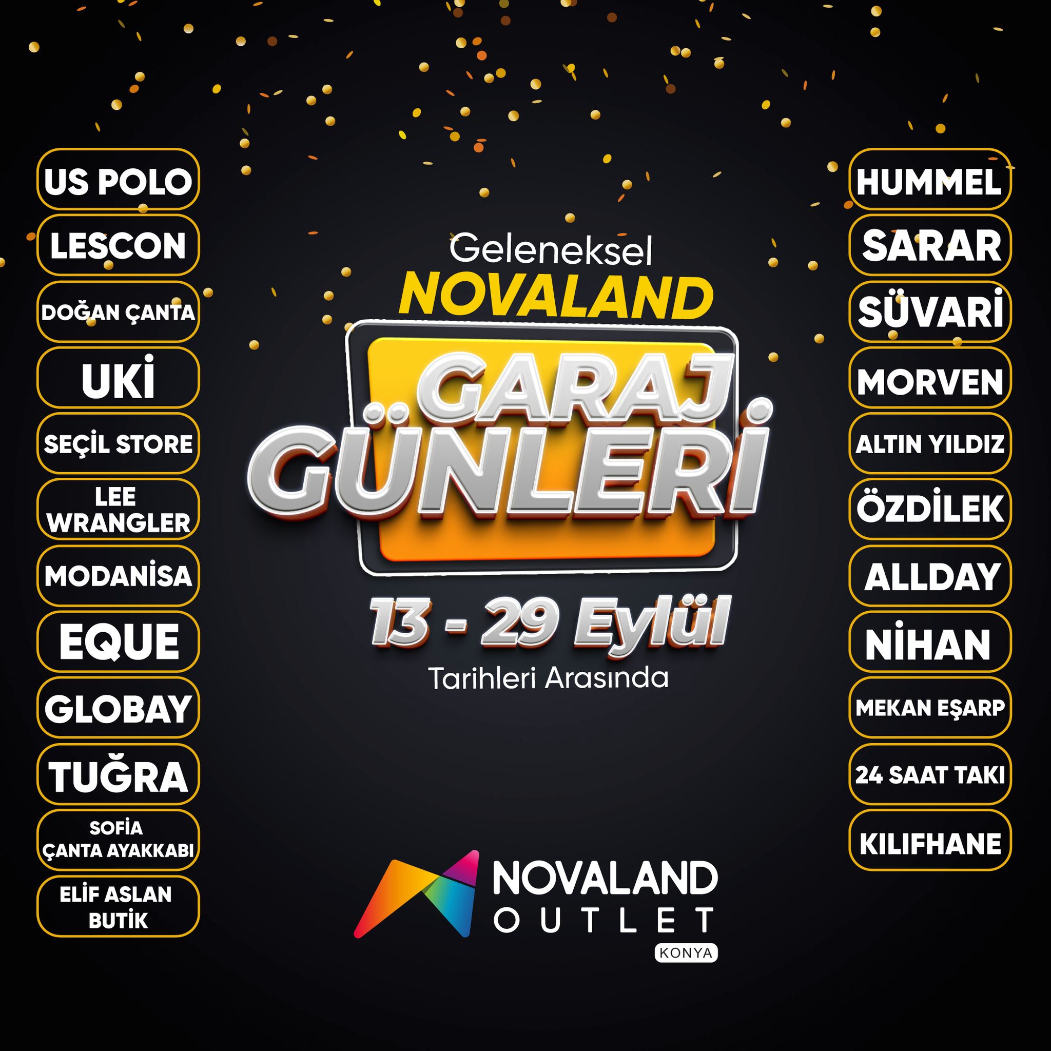 Geleneksel NOVALAND Garaj Günleri