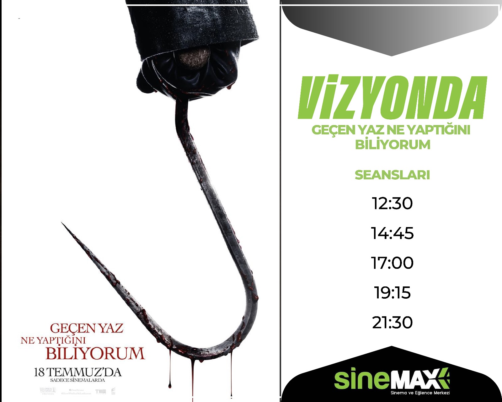 GEÇEN YAZ NE YAPTIĞINI BİLYORUM