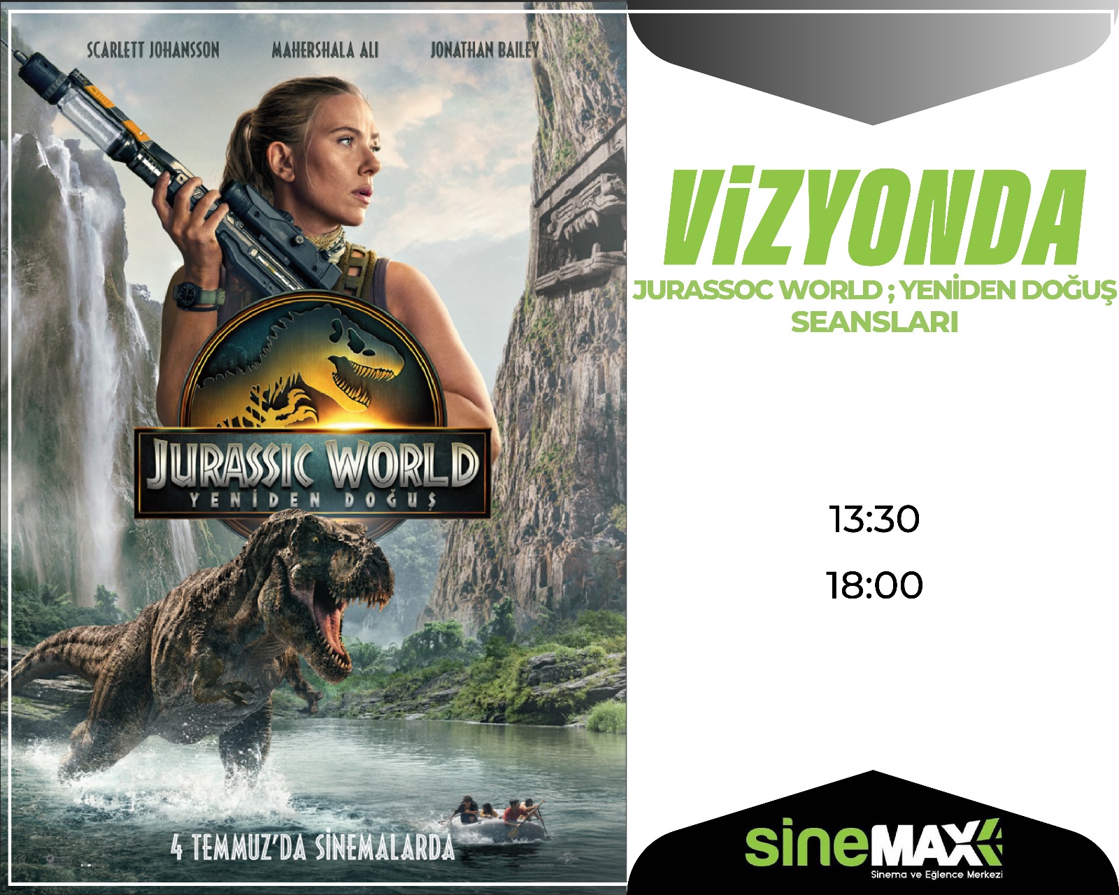 JURASSIC WORLD; YENİDEN DOĞUŞ
