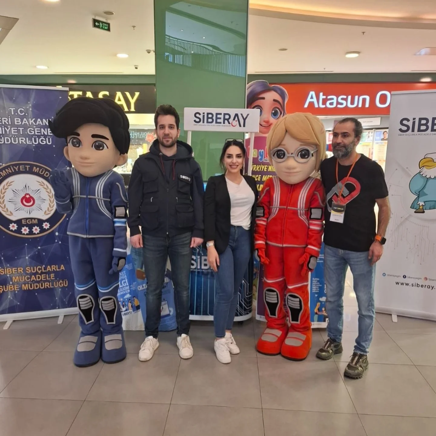 Ekip Siberay; Maskot Etkinliği