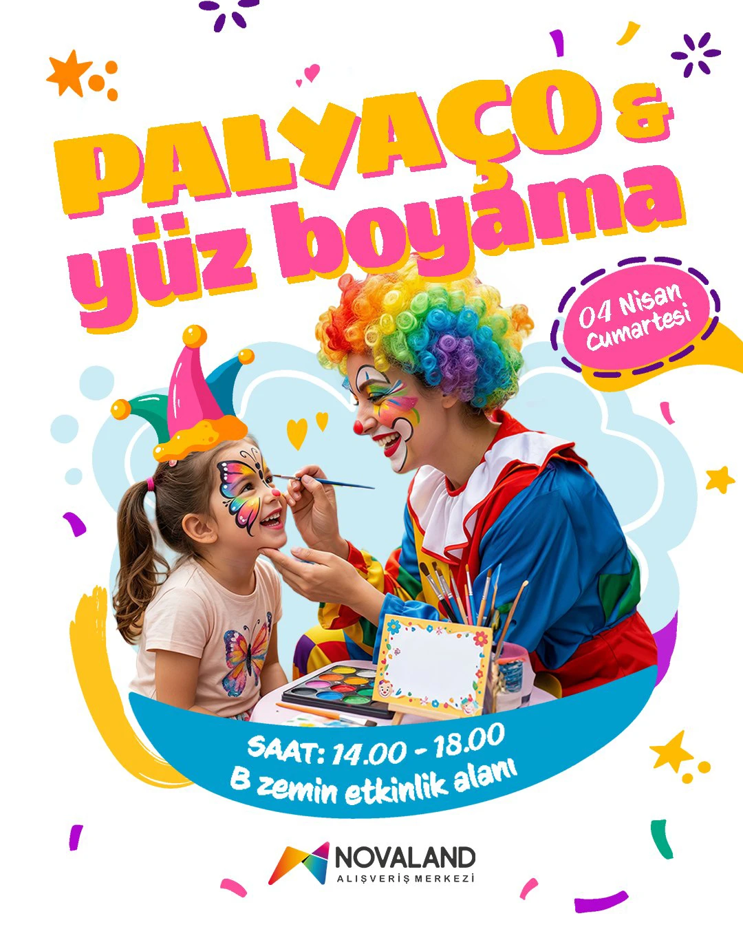 Palyaço & Yüz Boyama