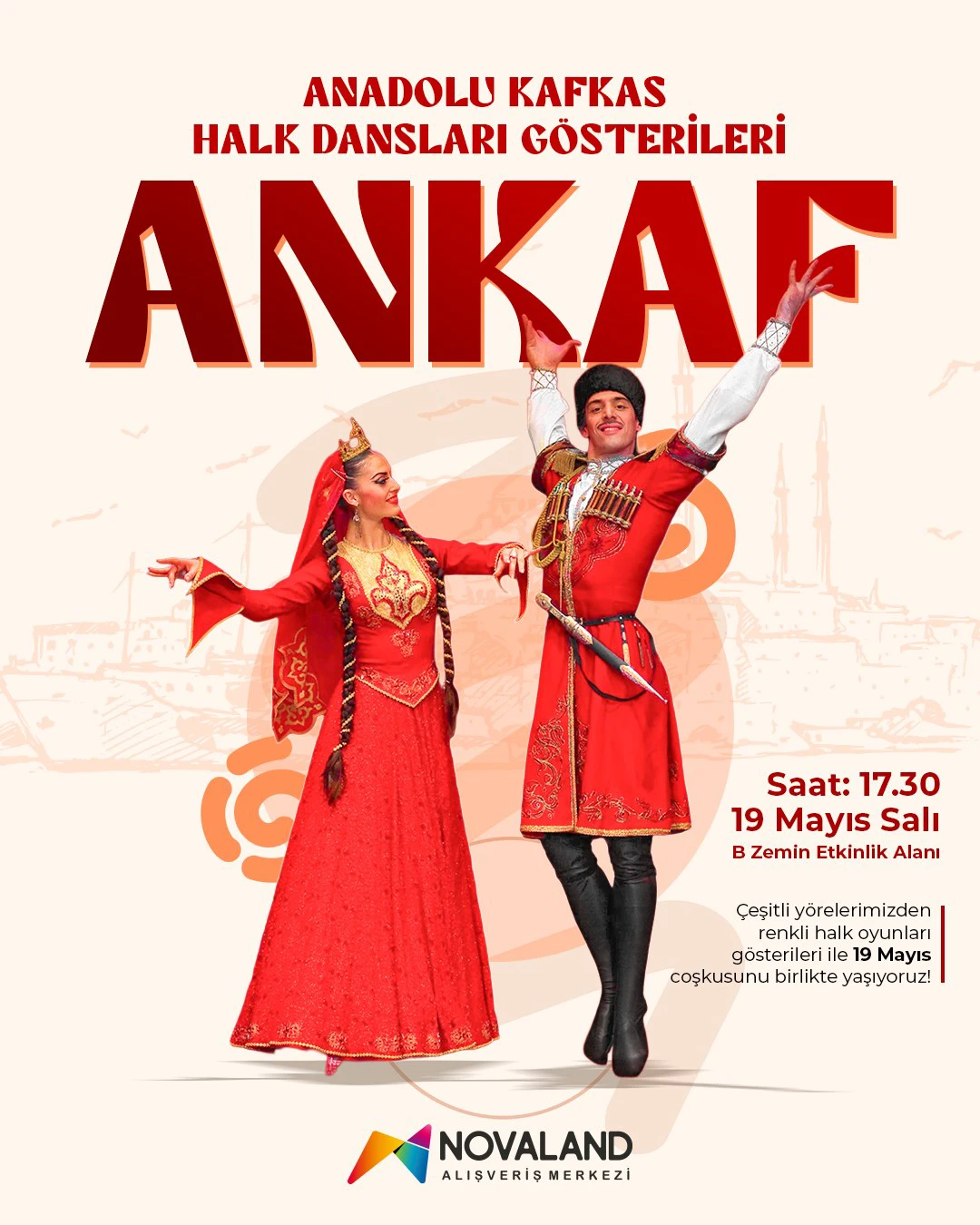 Anadolu Kafkas Halk Dansları Gösterisi
