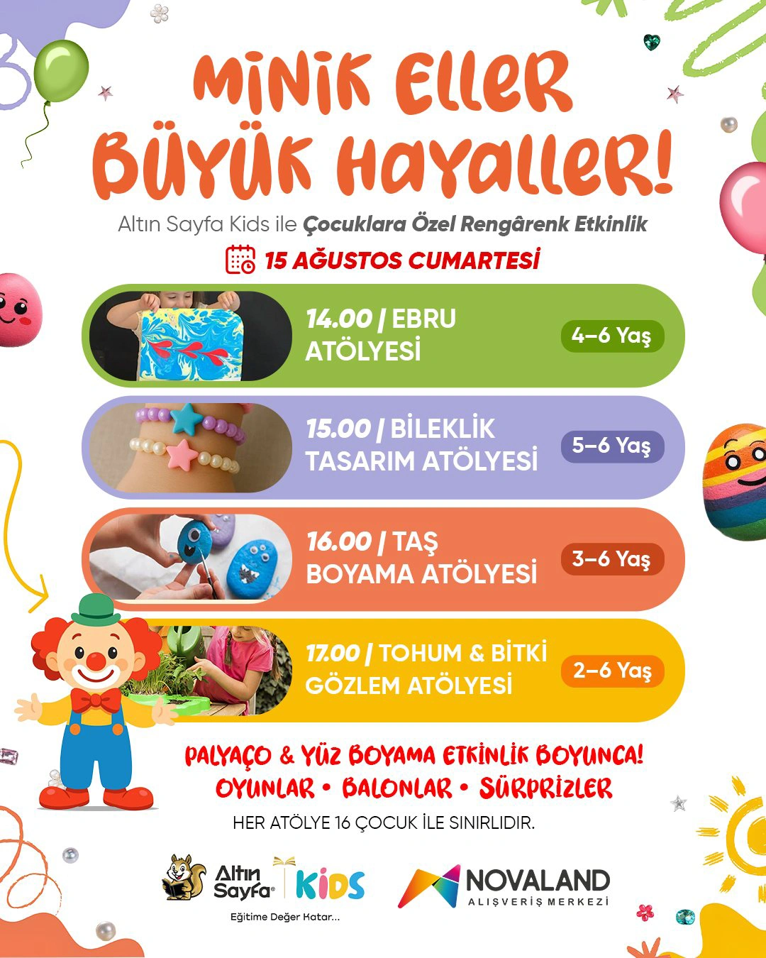 Minik Eller, Büyük Hayaller