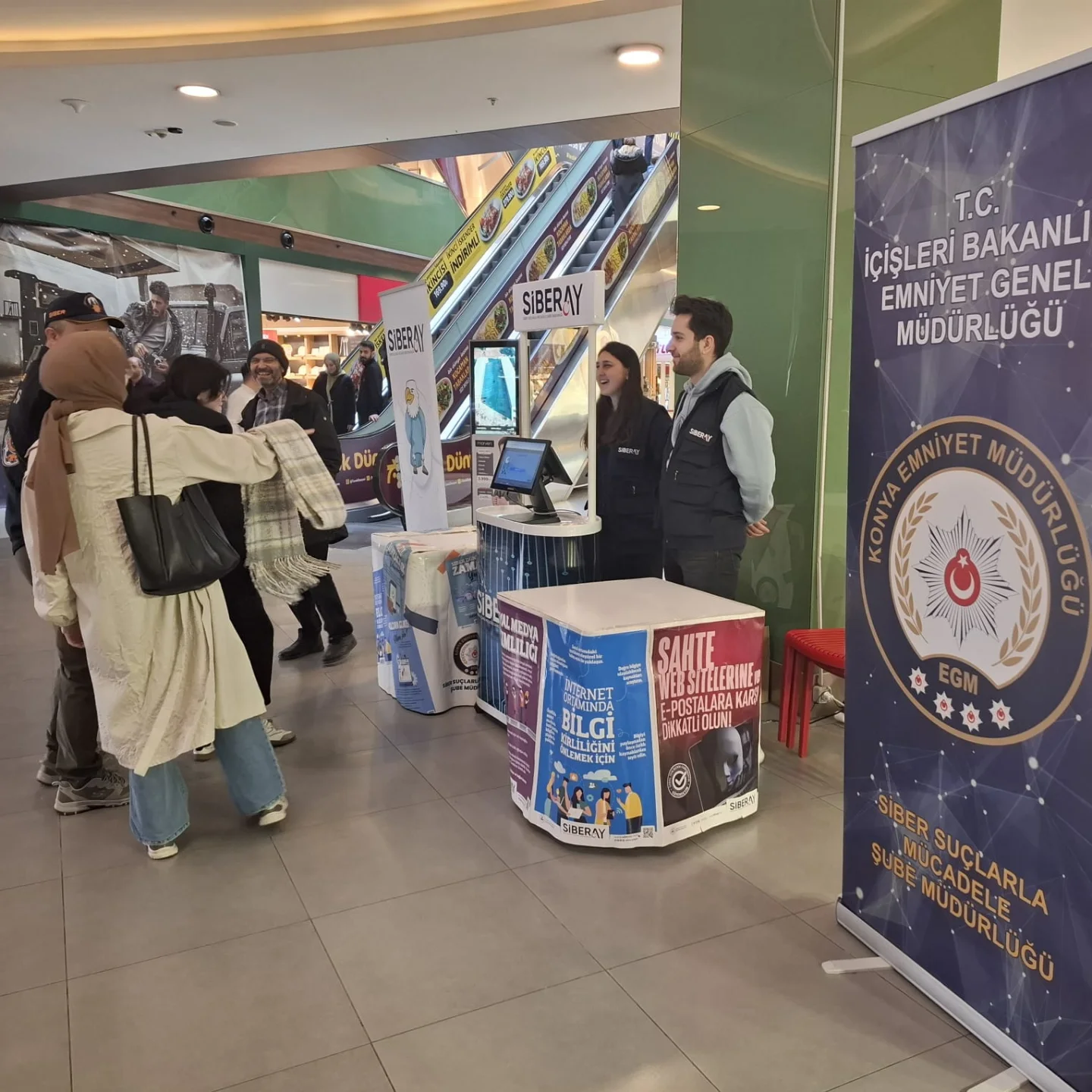 Ekip Siberay; Maskot Etkinliği